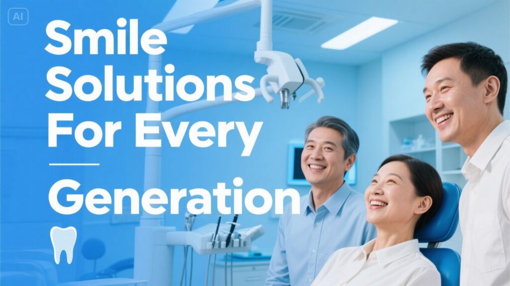 From Kids To Adults: Smile Solutions For Every Generation