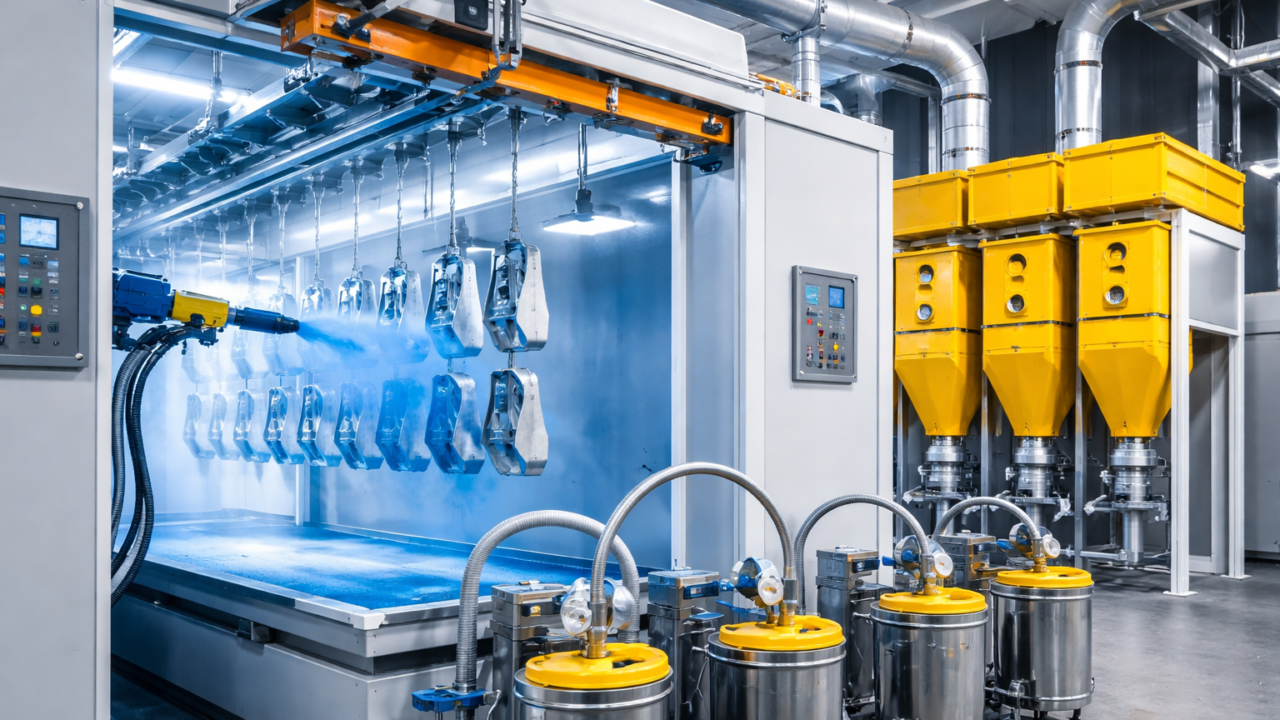 Powder Coat Collection System Why Filtration Is Critical for Powder Coating Systems