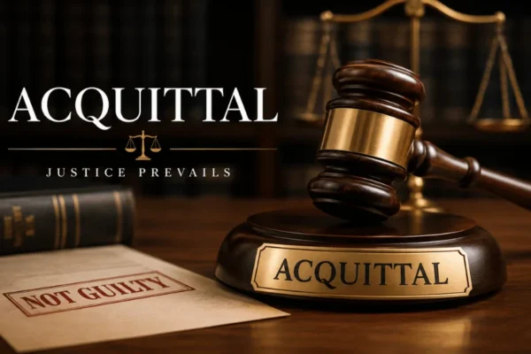 Acquittal: A Complete Guide to Meaning, Legal Process, Double Jeopardy, and What Happens After a Not Guilty Verdict 