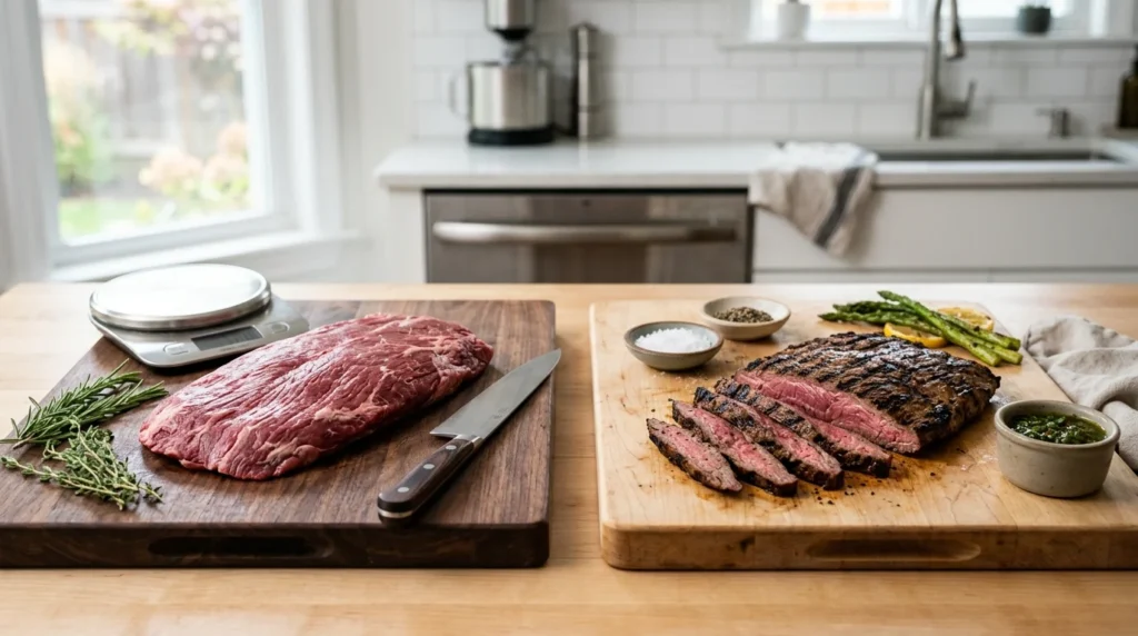 Saturated fat, sodium, and what a marinade adds