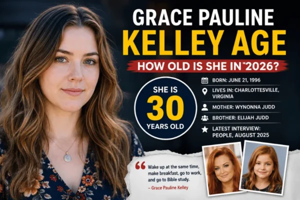 Grace Pauline Kelley’s Age: Complete Guide to How Old She Is in 2026, Her Life, Family & Story 
