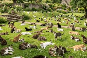 Cat Twitching in Sleep
