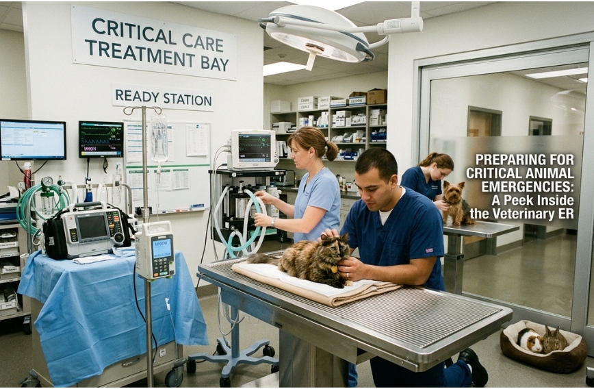 How Animal Hospitals Prepare Treatment Areas For Incoming Critical Cases