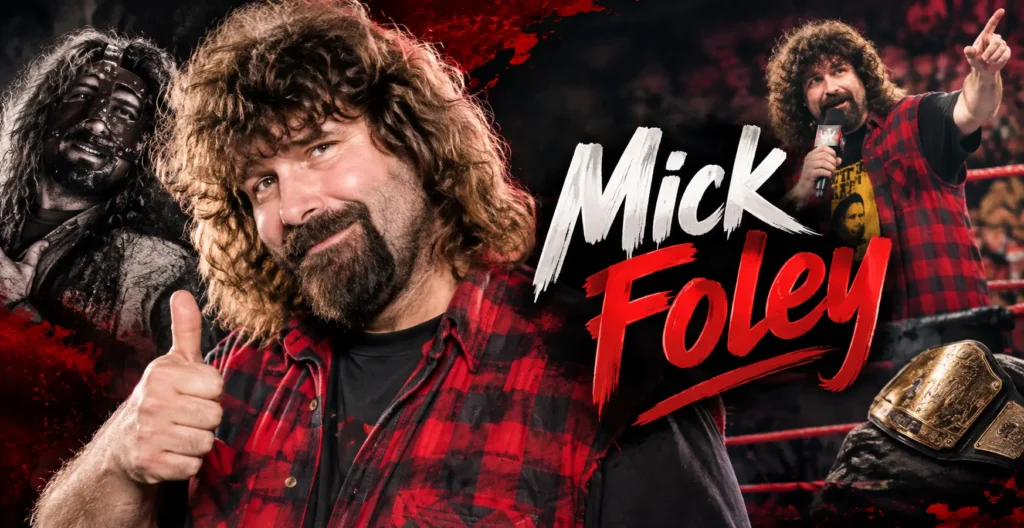 Mick Foley: The Complete Journey From Mankind and Cactus Jack to His Books, Family Life, Wrestling Legacy, and New AEW Chapter