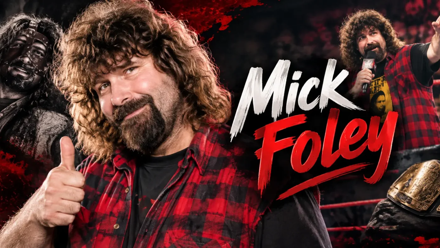 Mick Foley: The Complete Journey From Mankind and Cactus Jack to His Books, Family Life, Wrestling Legacy, and New AEW Chapter
