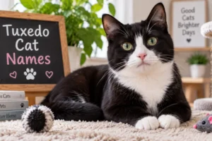 Tuxedo Cat Names