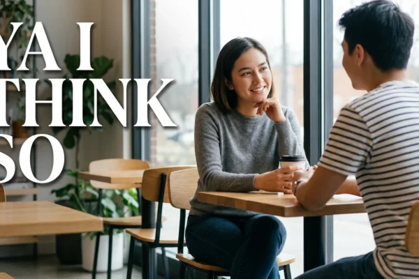 “Ya I Think So” Explained: Complete Guide to Its Meaning, Tone, Correct Spelling, and Better Ways to Reply Naturally